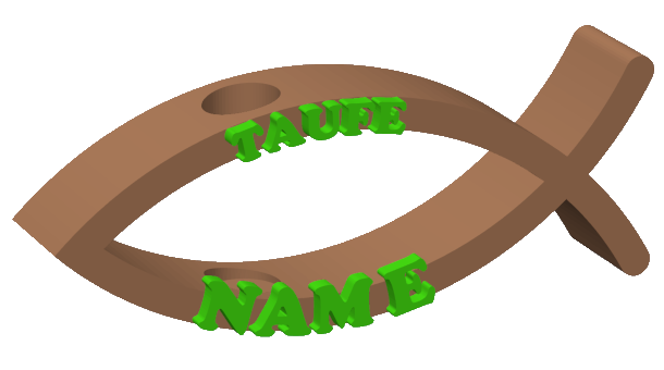 Bild Kerzenhalter Taufe